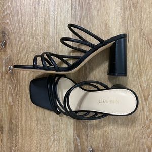 Nine West strappy sandals with block heel